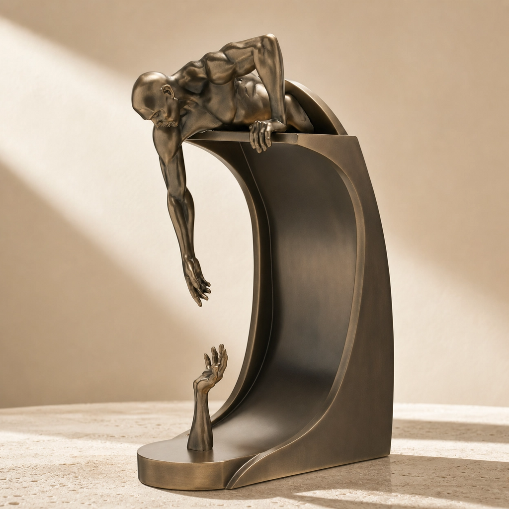HE AIN'T HEAVY, THE SCULPTURE